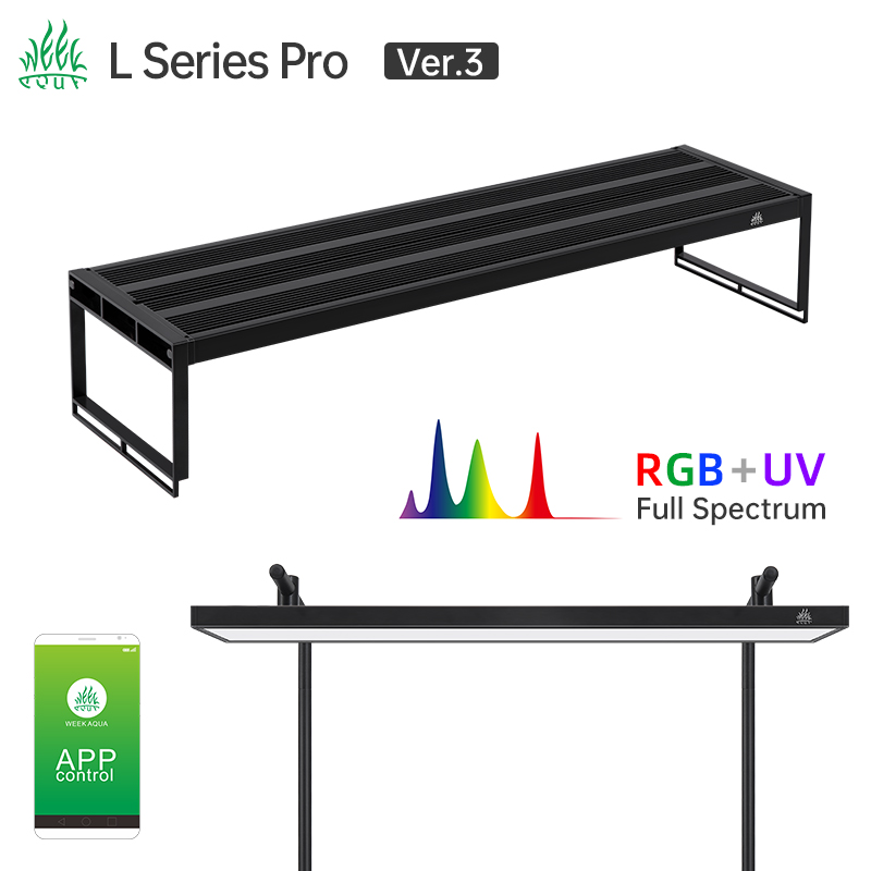 Aquarium Plant Growth Light - WEEK AQUA L Series APP Control