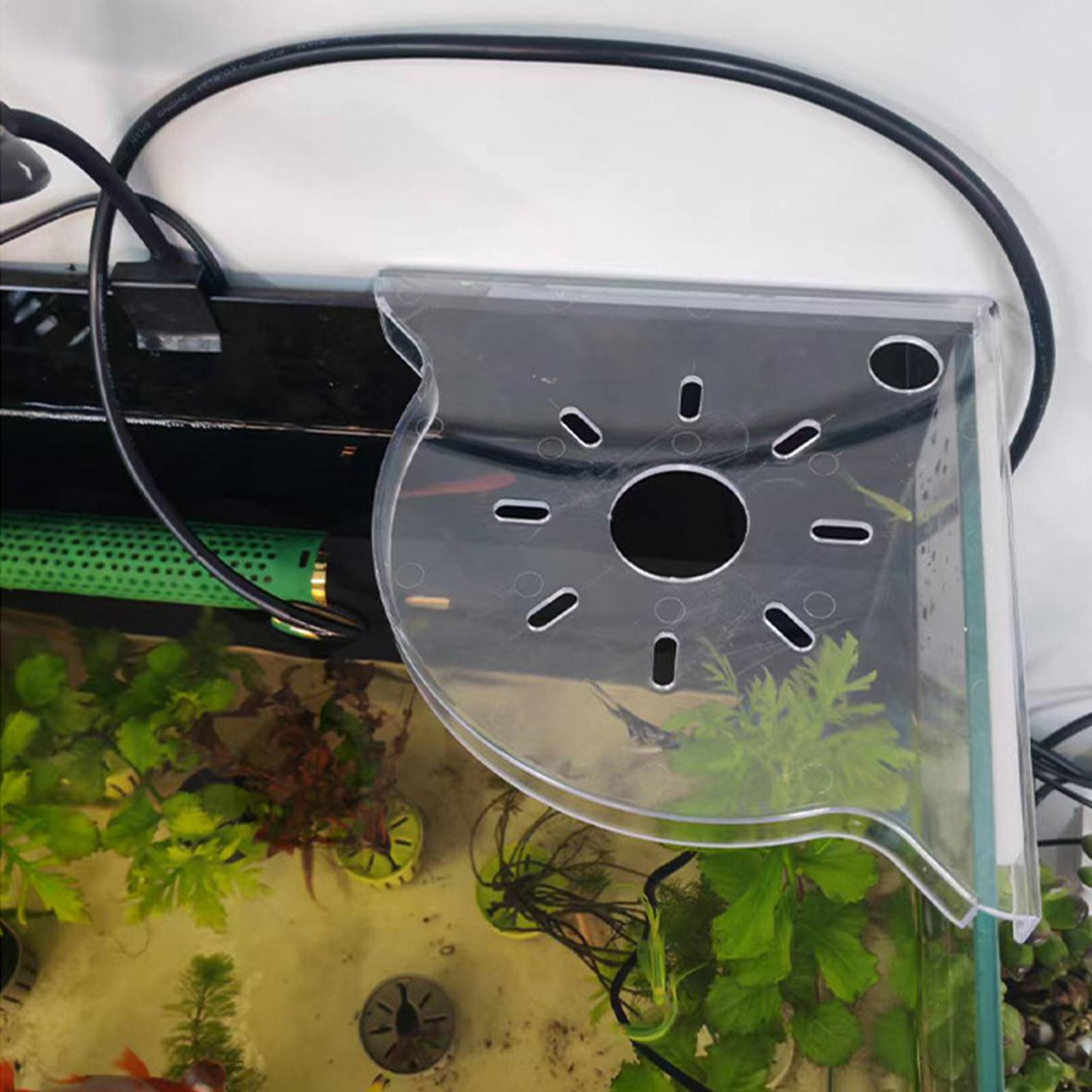 Aquarium Plant Holder - Triangle Fish Tank Corner Storage Rack