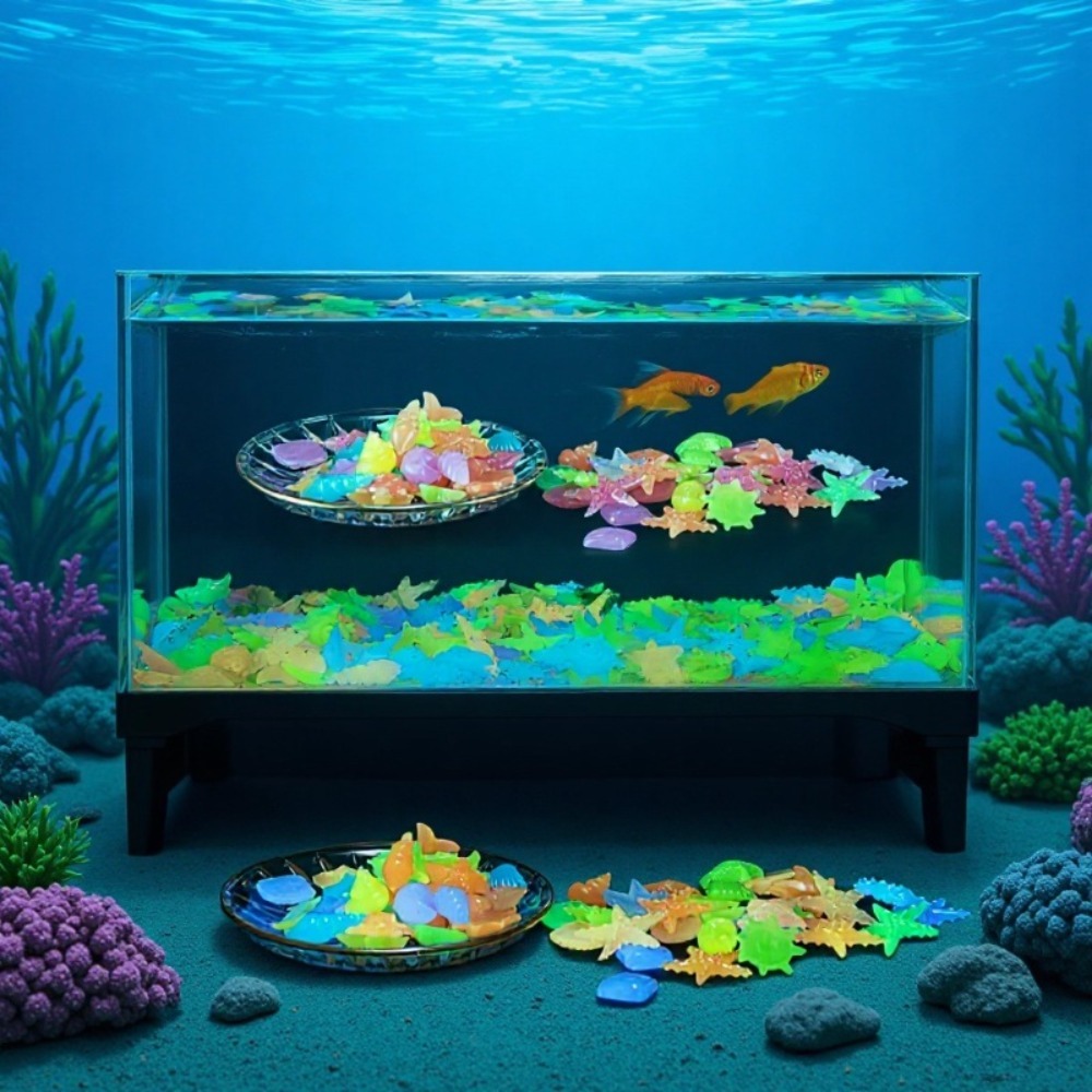 Glowing Luminous Ocean Stones  - Aquarium Plant Nursery 评论和价格