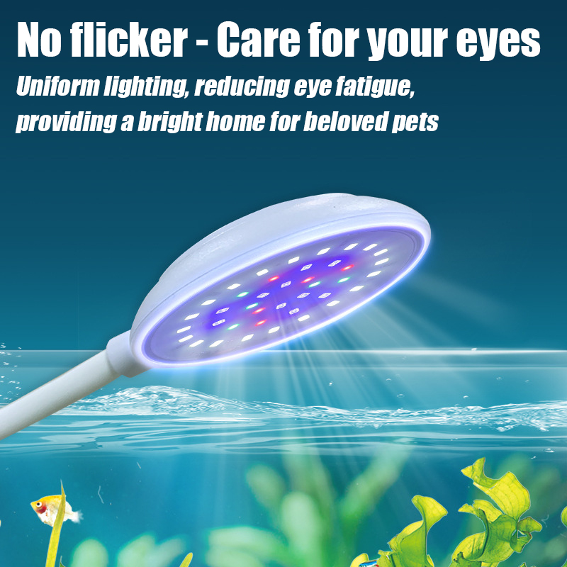 USB Fish Tank Small Clip Light - Aquarium Plant Growth Light 评论和价格