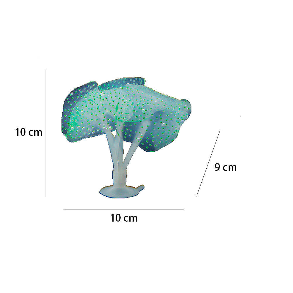 1Pcs Luminous Anemone Artifici - Aquarium Plant Grass 评论和价格