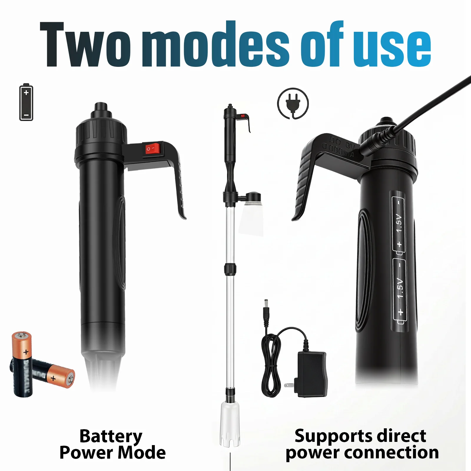 Aquarium Vacuum Gravel Cleaner - Planted Aquarium Cleaning 评论和价格