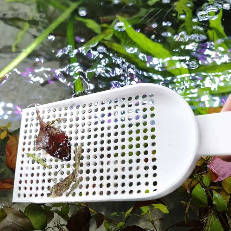 Aquarium Fish Tank Debris Scoo - Planted Aquarium Cleaning 评论和价格
