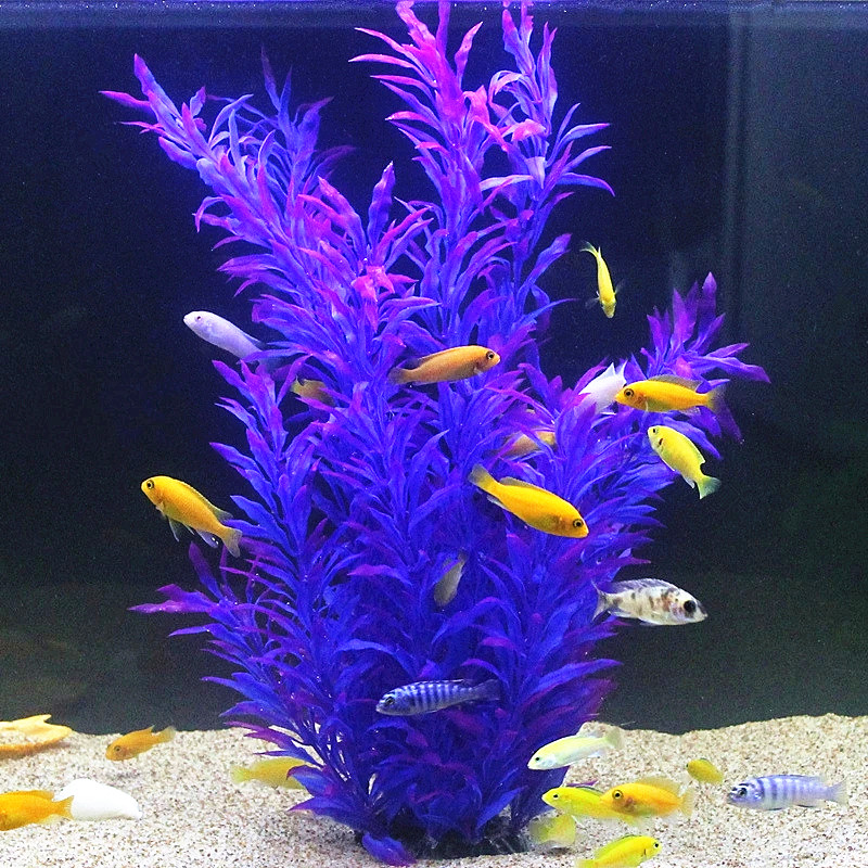 50CM Artificial Fish Tank Rare - Aquarium Plant Grass 评论和价格