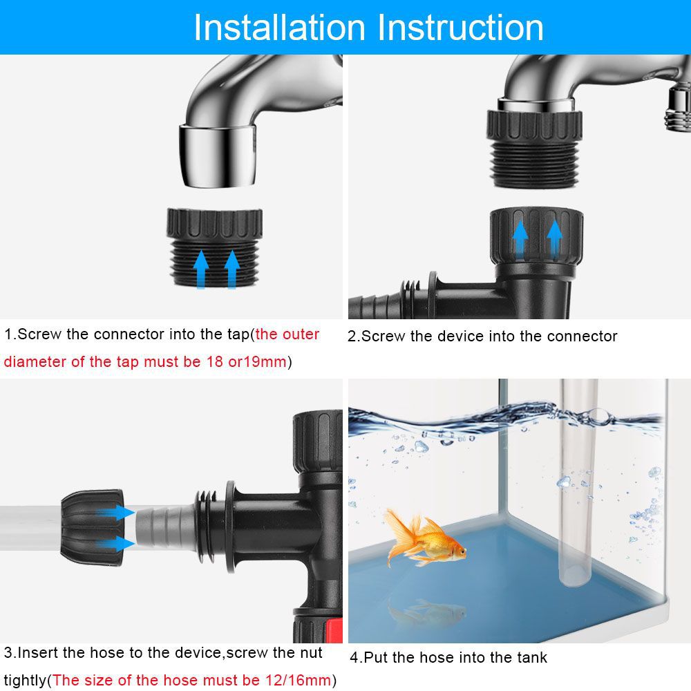 Aquarium Water Changer Fish Ta - Planted Aquarium Cleaning 评论和价格